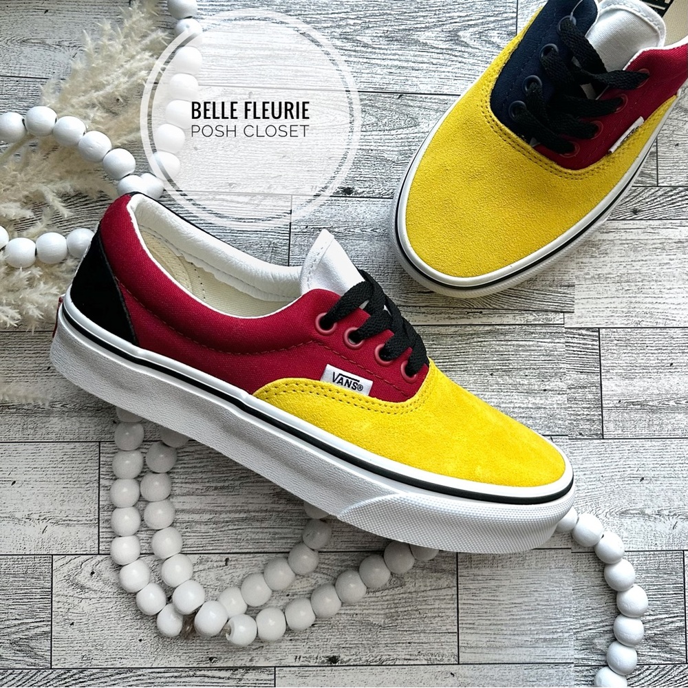 NWT Vans OTW Color Block Rally Era Low Top Lace Up Shoes